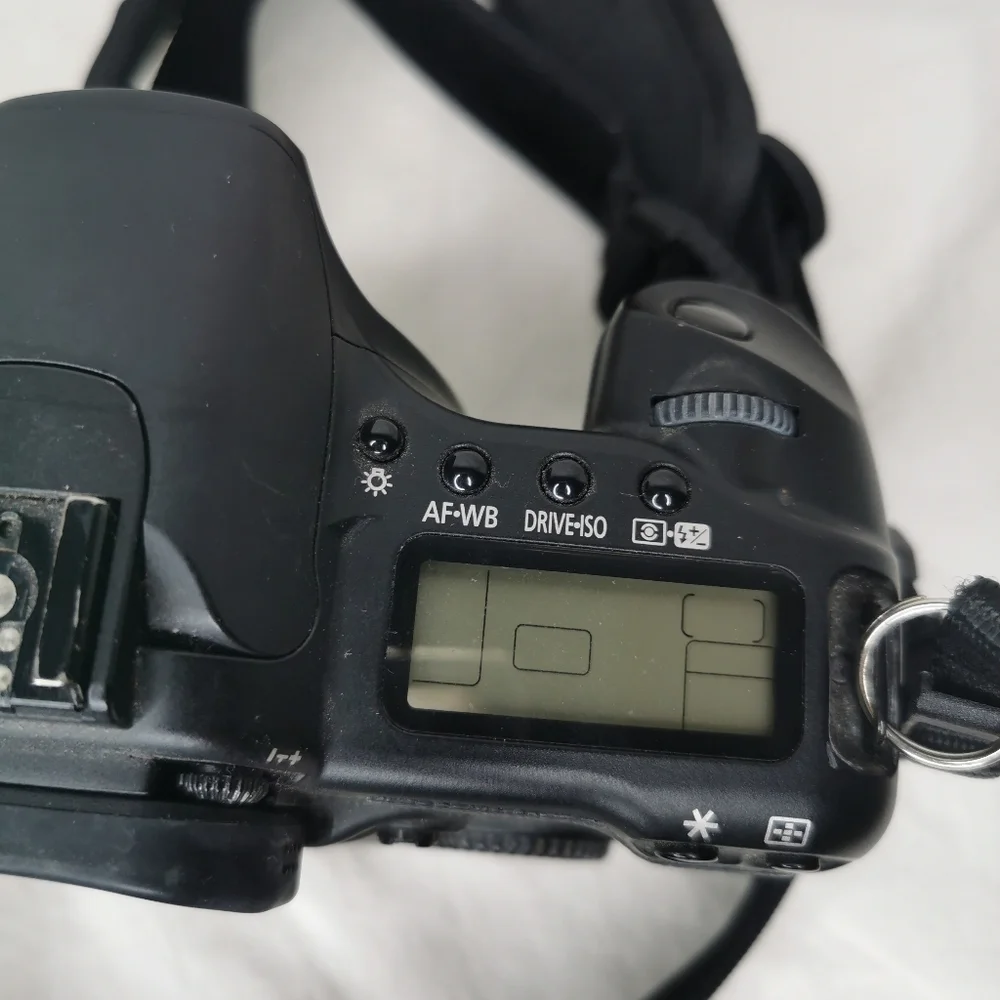 Canon EOS 30D digital SLR camera w/ case & cleaning tool